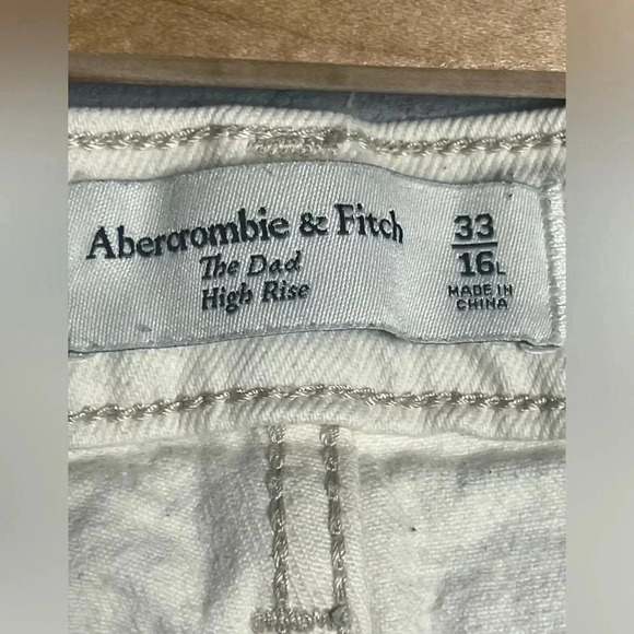 Abercrombie & Fitch The Dad High Rise Crossover Jeans - Picture 6 of 7
